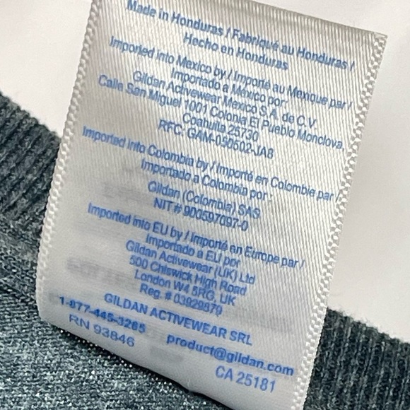 Gildan Large Truck Driver Trucking Trucker Graphic Long Sleeve Shirt Skull - Picture 6 of 7